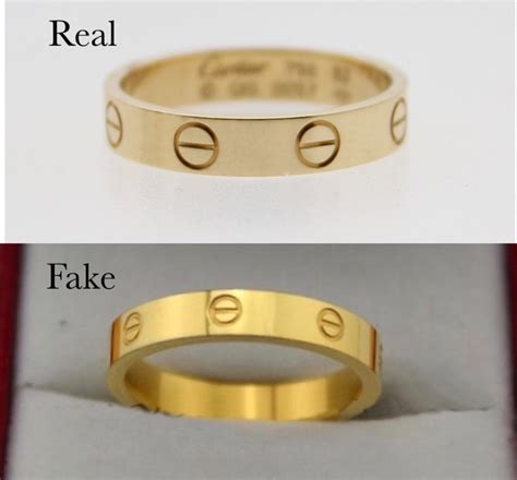 cheap fake cartier ring|cartier love ring markings.